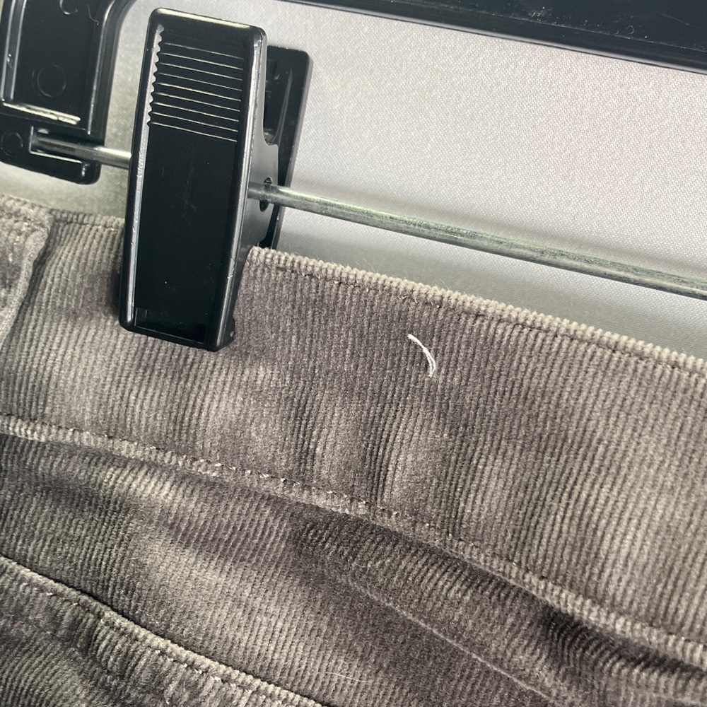 LOFT Gray Corduroy Pants - Picture 7 of 7